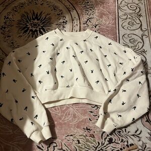 Women's Cream playboy Top